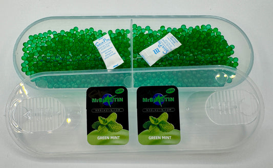 1000 Crushballs Box - MENTHOL GREEN MINT