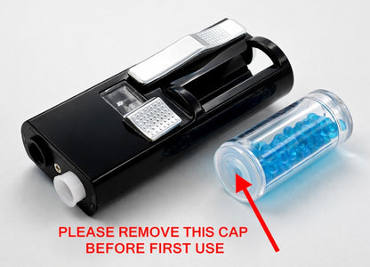 APPLICATOR Machine for Cigarette Crushballs with 100 Blue Ice Menthol Capsules | NEW Model
