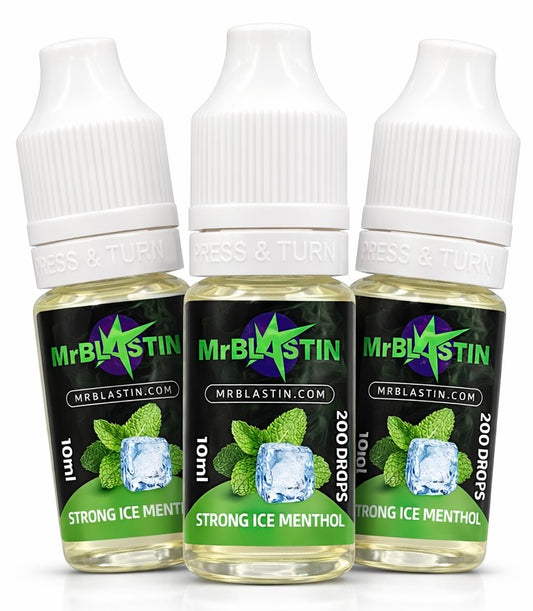 STRONG ICE MENTHOL DROPS  Pack of 3