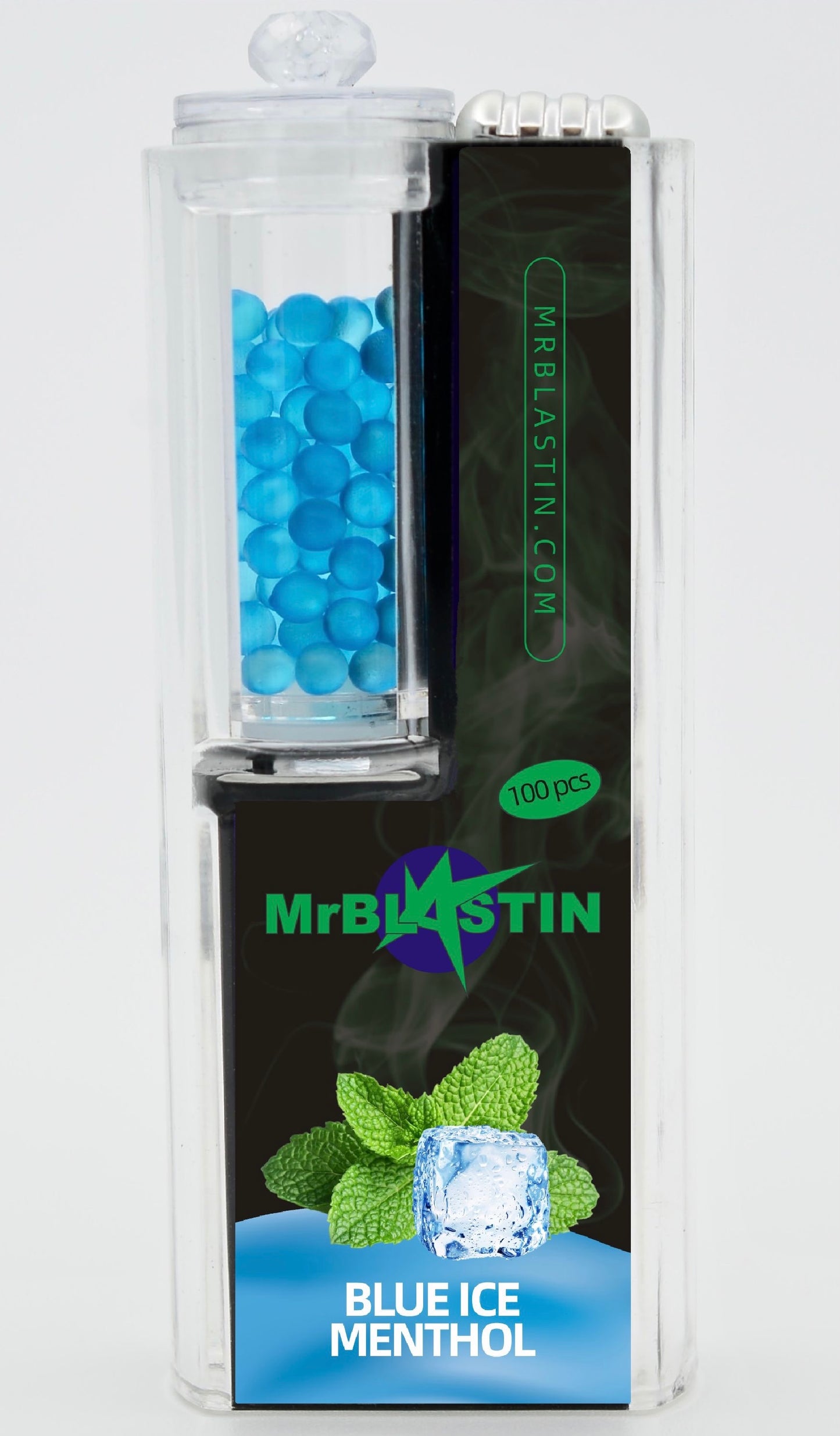 APPLICATOR Machine for Cigarette Crushballs with 100 Blue Ice Menthol Capsules | NEW Model